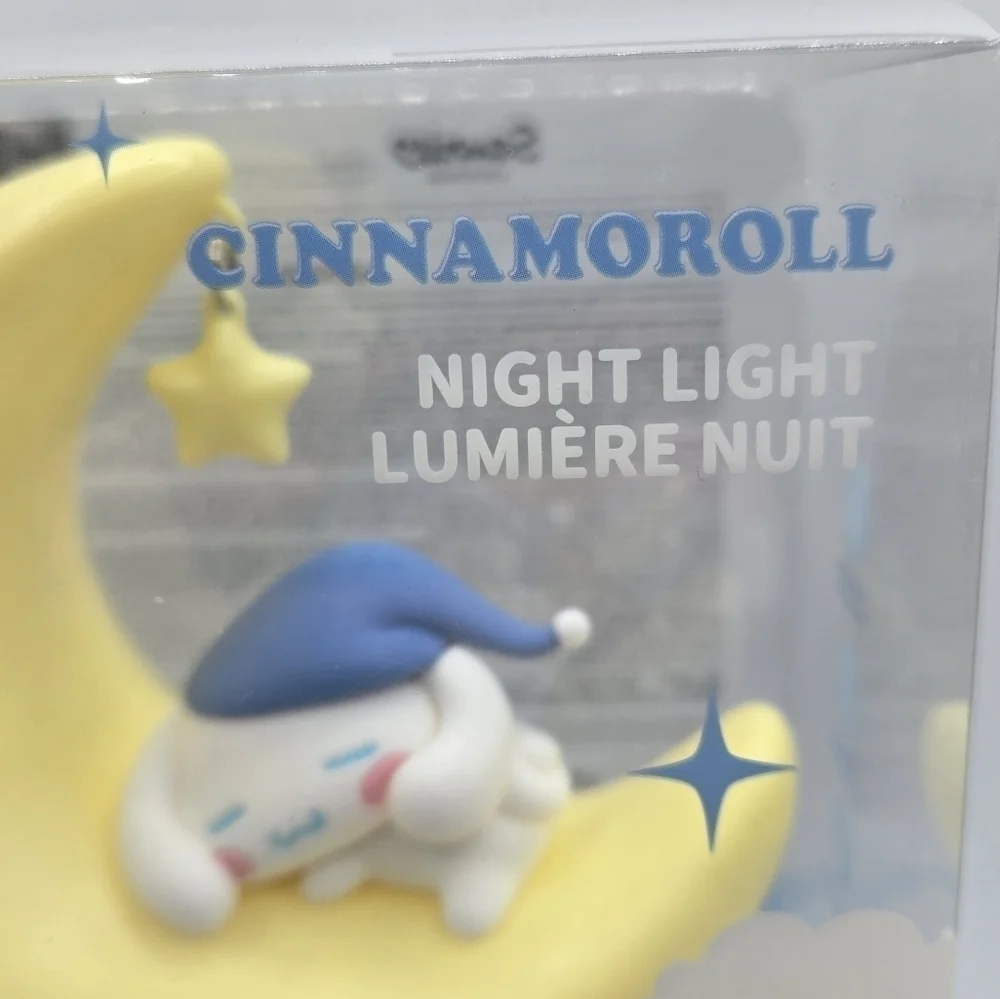 Sanrio Cinnamoroll Moon Shaped Night Light